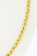 18 kaart goud Koordketting - 52,4 Cm