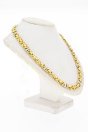 18 Karaat platte Koningsketting - 75,9 cm