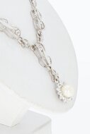 Edelsteen dames ketting 18 Karaat - 49,5 cm