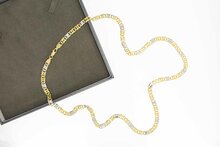 Valkoog ketting 18 Karaat goud - 66,2 cm