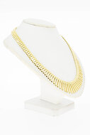 14 Karaat gouden Cleopatra ketting - 45,6 cm