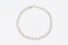 Zilveren valkoog armband (925) - 20 cm (3,7 g)
