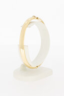 Dames Slavenarmband 14 karaat geelgoud