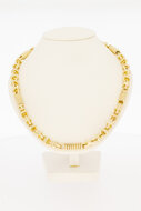 14 Karaat gouden Monte Carlo Koningsketting - 64 cm