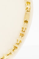 14 Karaat gouden Monte Carlo Koningsketting - 64 cm