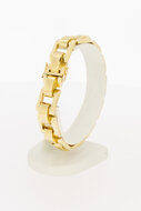Vintage stavenarmband 14 karaat goud - 19,5 cm