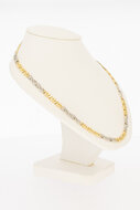 Infinity ketting 14 karaat bicolor goud - 61,8 cm