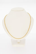 Ventiaanse ketting 14 karaat goud - 45,5 cm