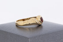 Vintage damesring 14 karaat goud - 17,8 mm