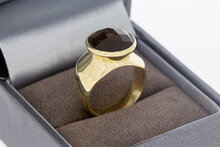 Pinkring 14 karaat geelgoud - 16,1 mm