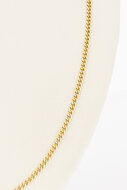 Dames Gourmetketting 14 karaat goud - 44,2 cm