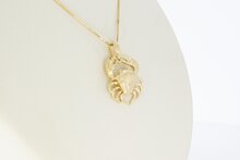 Gouden hanger 14 karaat - 3 cm