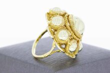 Gouden Zeeuwse knop ring 18 karaat - 19,3 mm