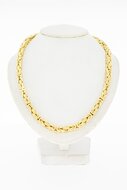 18 Karaat gouden mannenketting - 80,4 cm