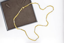 18 karaat gouden heren Koningsketting - 74 cm