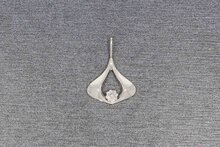 Witgouden hanger 14 karaat met diamant