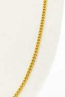Gouden gourmetketting 18 karaat - 53,5 cm