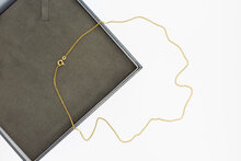 Gouden gourmetketting 18 karaat - 53,5 cm