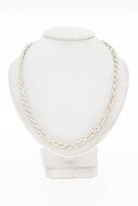 Zilveren koordketting 925 - 90 cm