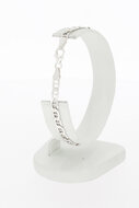 Zilveren valkenoog armband 925 - 19 cm