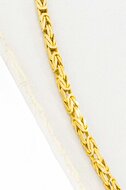 Gouden byzantijnse koningsketting 14 karaat - 65,2 cm