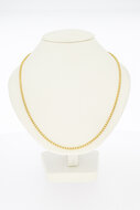 Gouden venetiaanse ketting 14 karaat - 70,1 cm