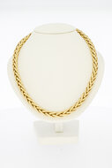Gouden vossenstaart ketting 14 karaat - 45,4 cm
