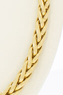 Gouden vossenstaart ketting 14 karaat - 45,4 cm