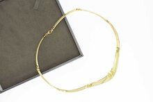Gouden dames collier 14 karaat - 45 cm