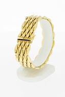 Vintage brede gouden armband 14 karaat - 19,9 cm (40,2 g)