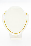 Gouden gourmetketting 18 karaat - 60,2 cm