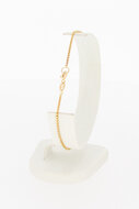 14 karaat gouden Venetiaans armbandje  20,5 cm