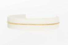 14 karaat gouden Venetiaans armbandje  20,5 cm