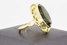 Vintage 14 Karaat goud dames ring - 18,2 mm