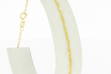 14 karaat goudenarmbandje - 19,5 cm