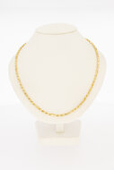 Koordketting 14 karaat geel goud - 44 cm