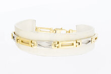 14 Karaat gouden Koningsarmband - 20,5 cm