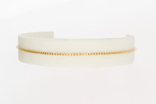 14 karaat gouden Venetiaans armbandje  20,8 cm