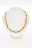 Figaro ketting 14 Karaat goud - 45,5 cm