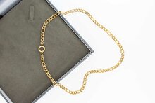 Figaro ketting 14 Karaat goud - 45,5 cm