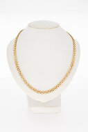 Staafjes Collier 14 karaat goud - 42,3 cm