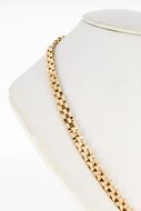 Staafjes Collier 14 karaat goud - 42,3 cm