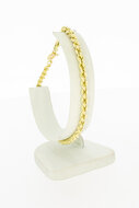 Gouden koord armband 14 karaat - 22,3 cm