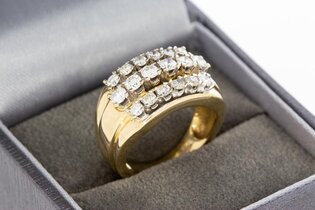 goud gedraaide statement ring hypoallergeen waterbestendig Sieraden Ringen Banden 18k goud gevlochten ring; 18K goud gevulde dubbele band ring 