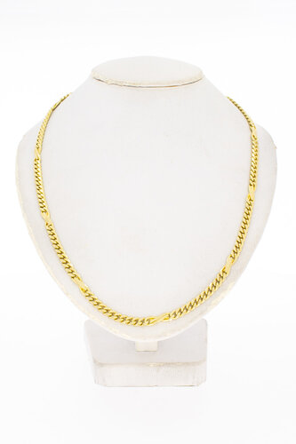 14 Karaat gouden infinity Gourmet ketting - 53,1 cm