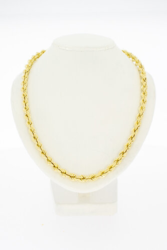 Koord ketting 14 karaat goud - 61,5 cm
