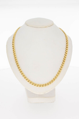 14 Karaat gouden Gourmet ketting - 76,5 cm
