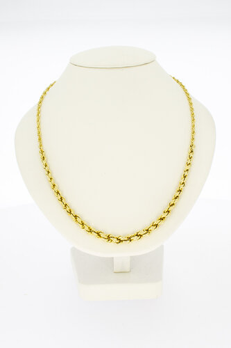 Ropechain 14 karaat goud - 41,7 cm
