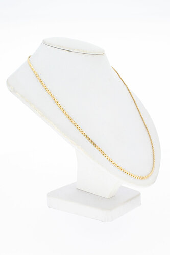 14 Karaat gouden Fantasie Collier - 46 cm