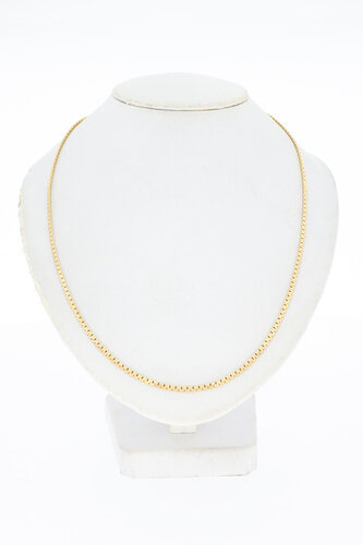 14 Karaat gouden Fantasie Collier - 46 cm